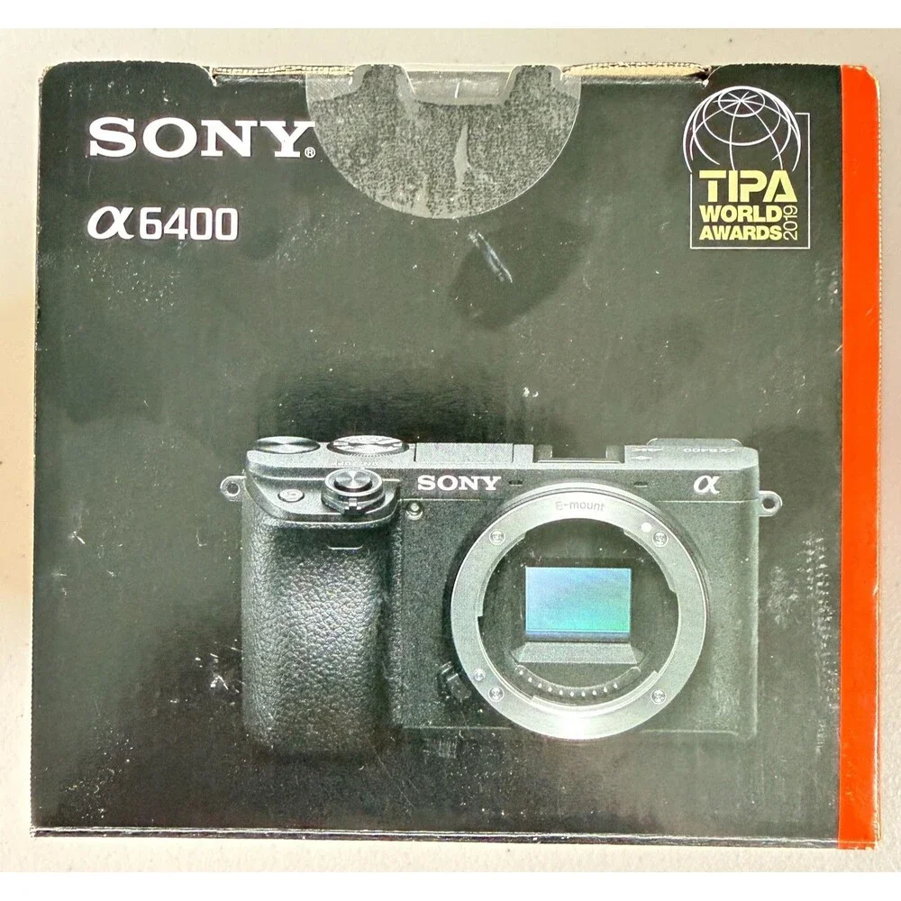 Sony Alpha a6400 Mirrorless Digital Camera (Body Only) - ILCE-6400/B NEW in Box